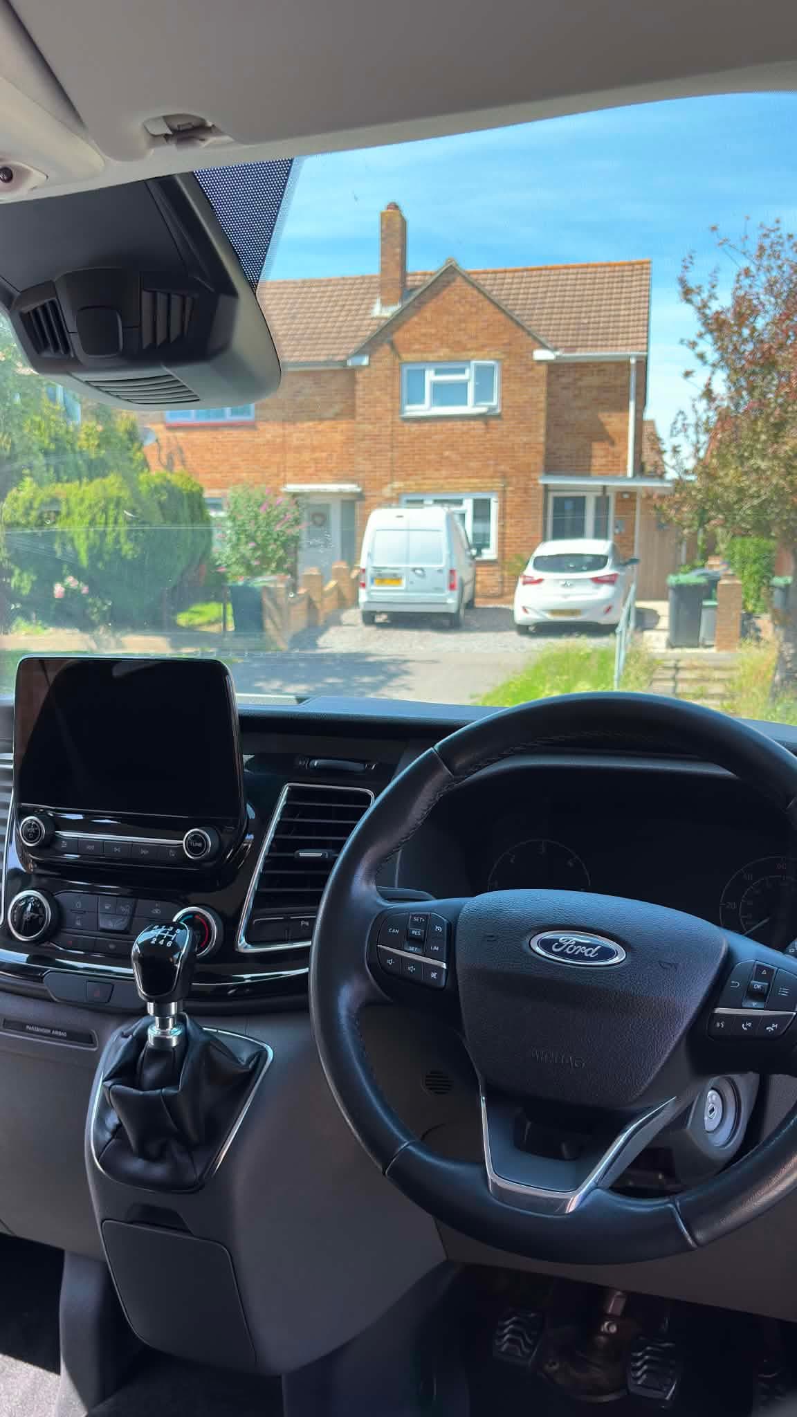 Spotless van dashboard and gear stick after interior detailing near Portsmouth Spotless van dashboard and gear stick after interior detailing near Portsmouth